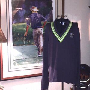 V-neck Golf Sweater